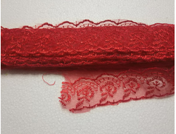 Кружева №35, цвет красный, ширина 4 см, длина 8 м