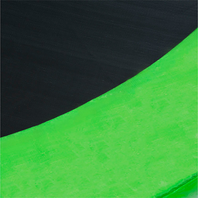 Батут DFC Trampoline Fitness с сеткой 14ft (зеленая)