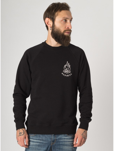 Свитшот Medooza Ни Дня на Месте Черный