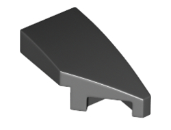Wedge 2 x 1 x 2/3 Right, Black (29119 / 6181713)