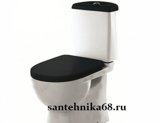 Унитаз-компакт Sanita Luxe САНИТА ЛЮКС Best Black SL DM тамбов купить ...