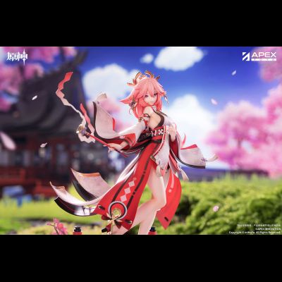 Фигурка 1/7 Яэ Мико (Yae Miko Astute Amusement Ver.)