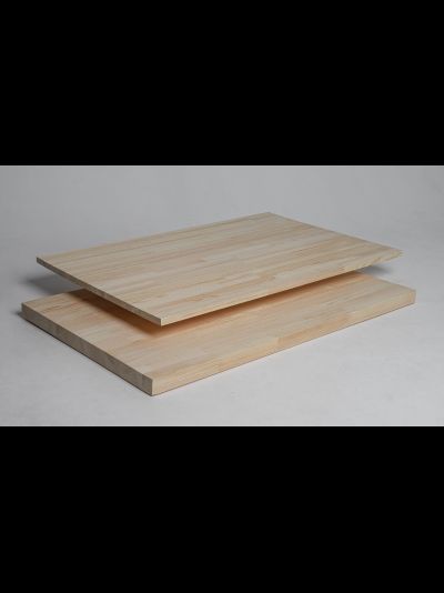 Мебельный щит из ели цельноламельный