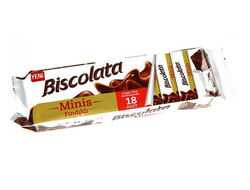 Вафли Biscolata Minis с ореховым кремом, 117 гр