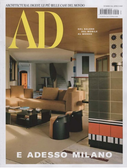 AD Magazine Italia Architectural Digest Italy April 2026 E Adesso Milano, Intpressshop