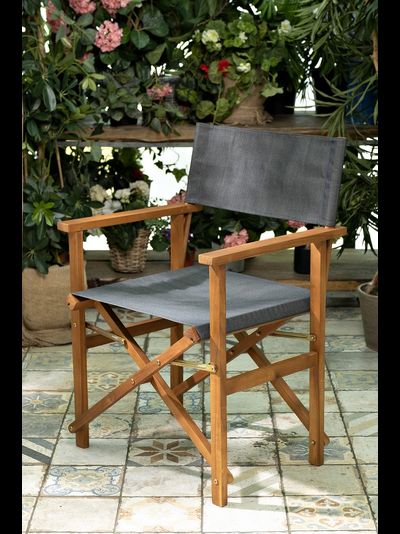 Стул складной из акации Director