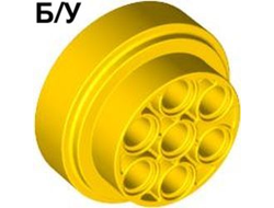 ! Б/У - Wheel 31mm D. x 15mm Technic, Yellow (60208 / 4511008 / 6117014 / 6364403) - Б/У