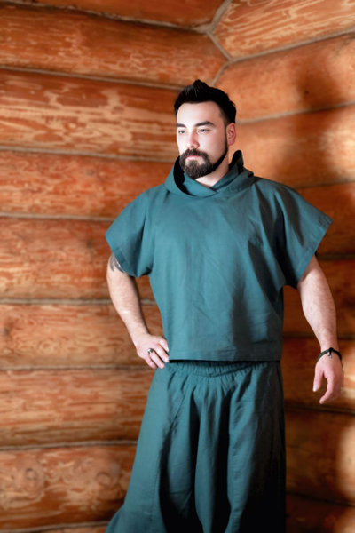 Костюм пар-мастера Дар Движения из конопли