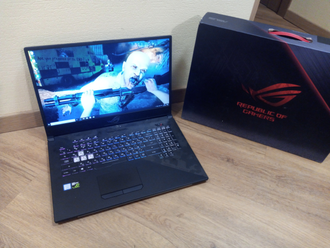 ASUS ROG Strix SCAR II GL704GM-EV053 ( 17.3 FHD IPS 144Hz i7-8750H GTX1060(6Gb) 16Gb 1Tb + 240SSD )