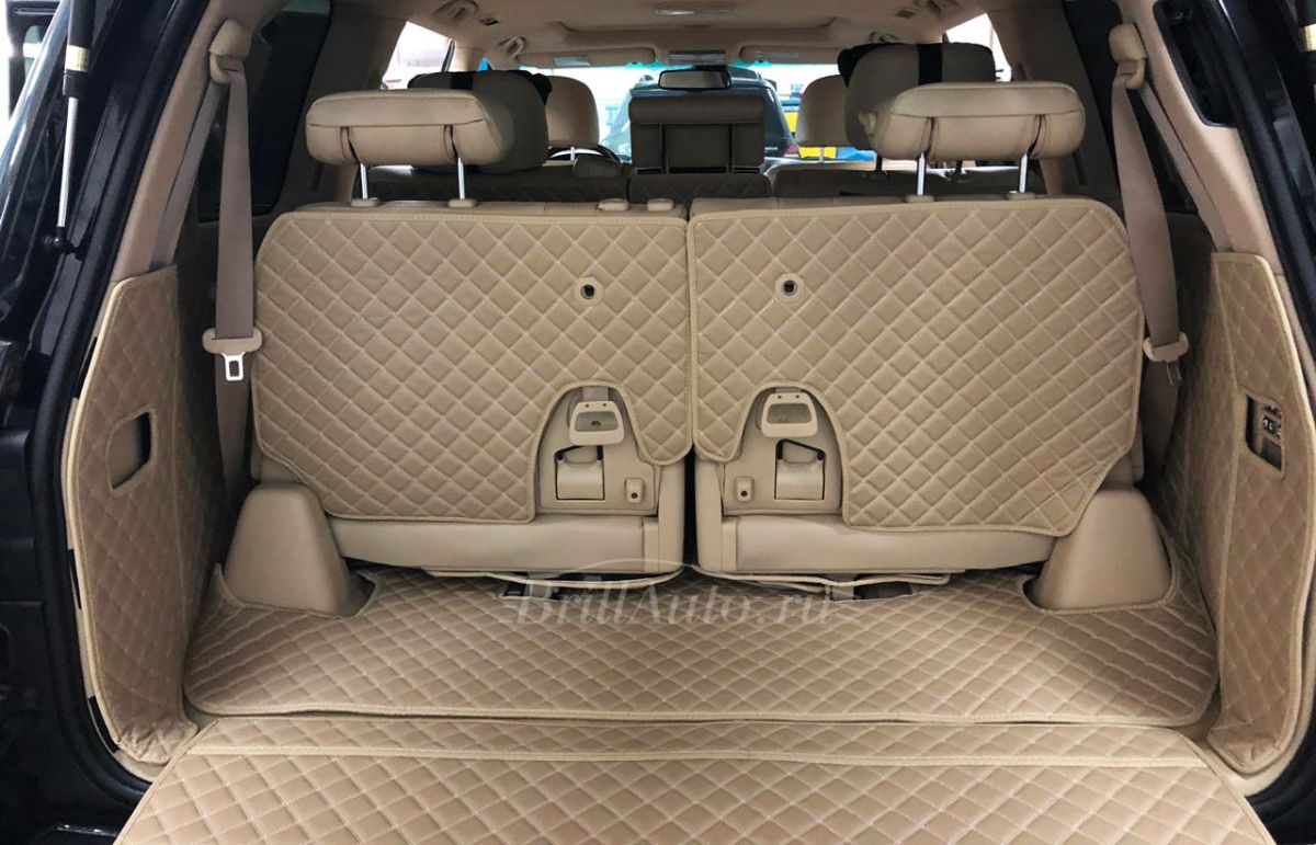 3D коврики из эко кожи для Lexus LX570, LX450D