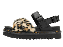 Босоножки Dr Martens черно-леопардовые