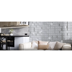 Гипсовая панель TETRIS platinum артикул E-0077-pl