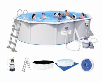 Стальной бассейн Hydrium Pool Set 500х360х120 см, арт.56384