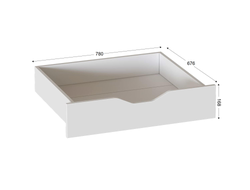 Ящик выкатной для кровати "Калгари" 90х200