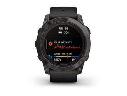 Garmin Fenix 7X Pro 51mm Solar Sapphire Titanium Carbon Gray DLC with Black Band (010-02778-10 / 010-02778-11 / 010-02778-54)