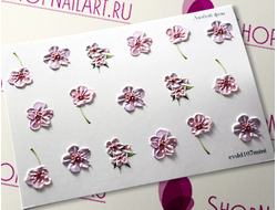 3D Слайдер-дизайн - 107 - Розовые цветы