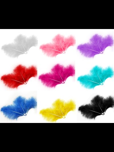 Перья, Премиум, 30 шт, МИКС