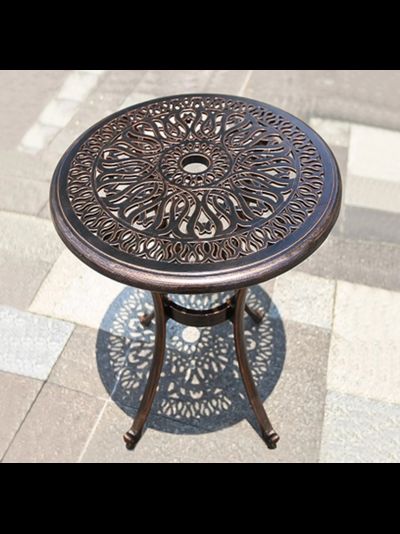 Кофейный столик Charlie из литого алюминия