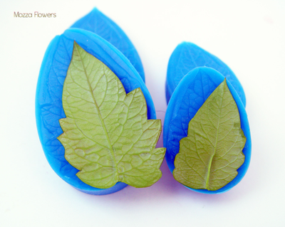 "Лист помидора" Силиконовый молд (вайнер)