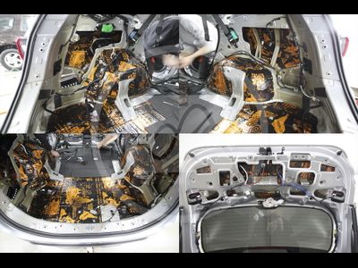 Шумоизоляция Hyundai Santa Fe / Хендай Санта Фе