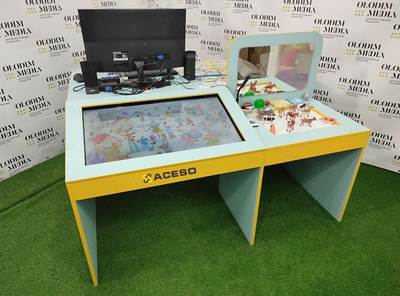 Интерактивный логопедический комплекс Лого СЭНД стол логопеда LOGO SAND Олодим логопедический стол