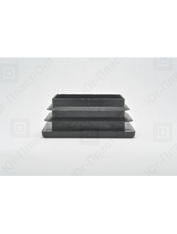 заглушка 60х40 пластиковая