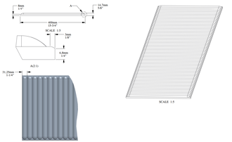 Декоративная панель гибкая W214F HILL BEAD XL