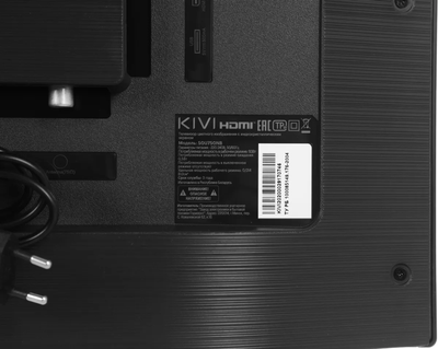 Телевизор KIVI 50U750NB 50", Smart, Google ATV, 4K UHD  Черный