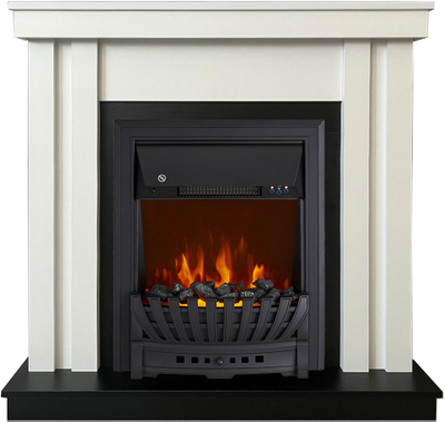 Электрокамин City WT с очагом Aspen Black