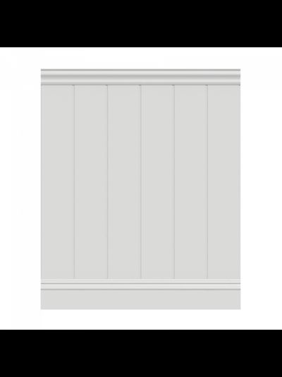 Стеновая панель ударопрочная из архитектурного ЛДФ- декора Ultrawood (Ультравуд) Wain 0003, 1 уп.(6 шт.)