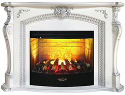 Электрокамин Скарлет WT с очагом 3D FireStar 33