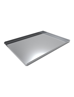 Лист для выпечки Gastromix 600X400X23 алюминий 3 борта 90 и 1 борт 45