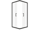 Душевая ширма Фикс Блэк 800*800*1900мм