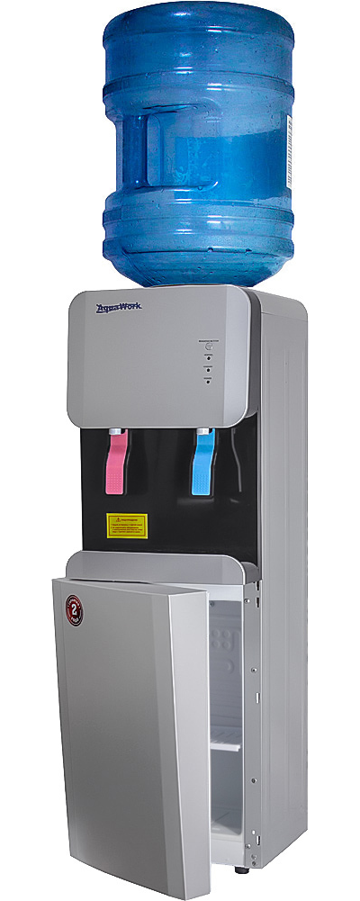 Aqua Work 105-LRX серебро с холодильником, с нагревом и компрессорным охлаждением