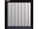 Декоративная облицовочная 3Д панель Kamastone Волна продольная мелкая 1011 под покраску, гипс