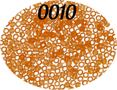 Бисер Toho 10/0 5гр цвет № 0010