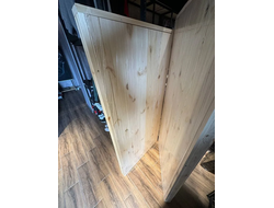 Дверь для бани деревянная 1600х700х40