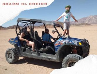 BUGGY SAFARI - 4SEATS (sunrise, morning or afternoon) FROM SHARM EL SHEIKH