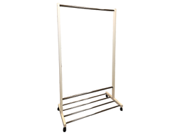 Общественная вешалка Вешалка гардеробная В 35Н (Слоновая кость)