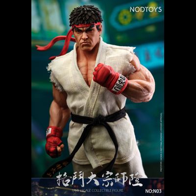 ПРЕДЗАКАЗ - Рю (серия Street Fighter) - Коллекционная фигурка 1/6 Fighting Grandmaster Ryu (NOD-N03) - NODTOYS ?ЦЕНА: 24500 РУБ.?