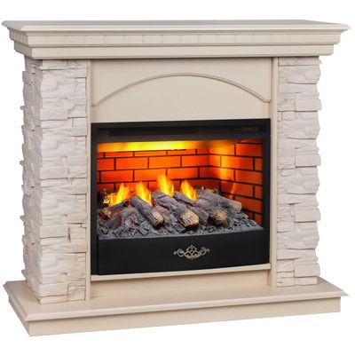 Электрокамин Elford WT с очагом 3D FireStar 25.5