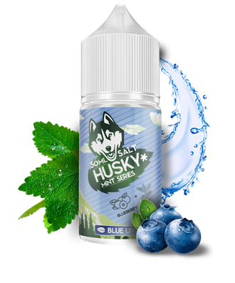 HUSKY MINT SALT (20 MG) 30ml - BLUE UP (ГОЛУБИКА И ПЕРЕЧНАЯ МЯТА)