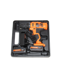 Дрель-шуруповерт аккумуляторная PATRIOT THE ONE BR 111 Li 2 батареи 1,3 Ah 12 V зарядка 1ч