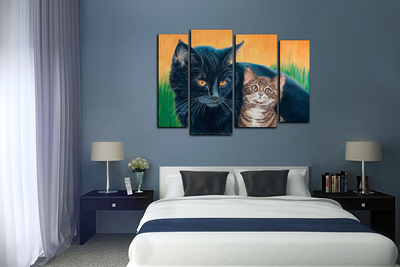 Модульная картина "Мой защитник"