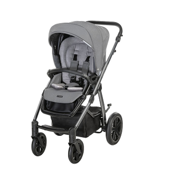 Коляска 2в1 Espiro Husky XL 2022 207 Silver Gray