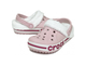 CROCS BAYABAND CLOG УТЕПЛЕННЫЕ РОЗОВЫЕ (МЕХ СНИМАЕТСЯ)