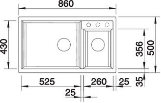 Мойка Blanco Metra 9, 525936