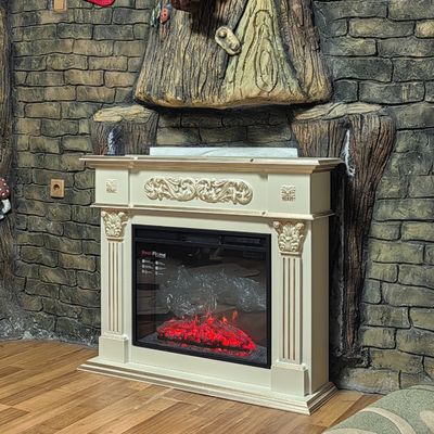 Электрокамин Лидс WTG с очагом Sparta 25.5 LED