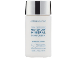 Colorescience Total Protection No-Show Mineral Sunscreen SPF50 - Невидимый солнцезащитный крем