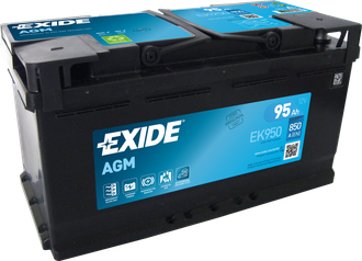 EXIDE AGM 95 Ач обр.п. ЕК950